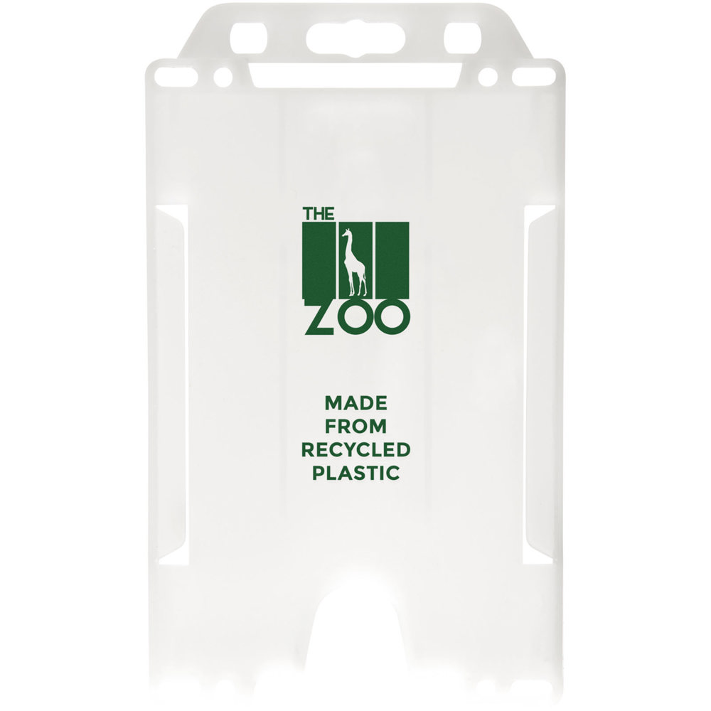 Pierre recycled plastic card holder 