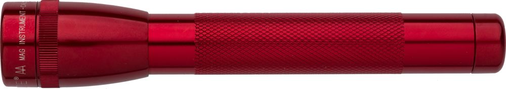 Aluminium Maglite mini AA flashlight Monique - Red