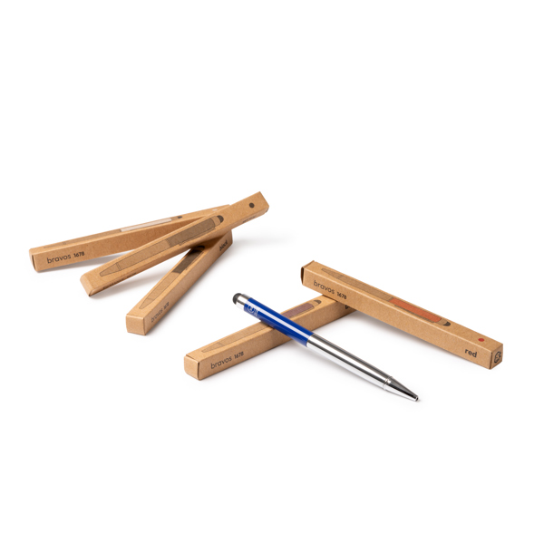 BALL PEN BRAVOS ROYAL BLUE