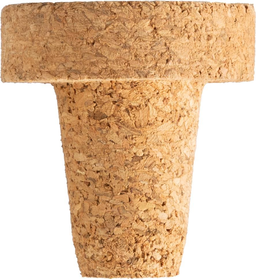 Cork bottle stop Helmut - Brown