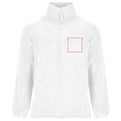 Artic men's full zip fleece jacket