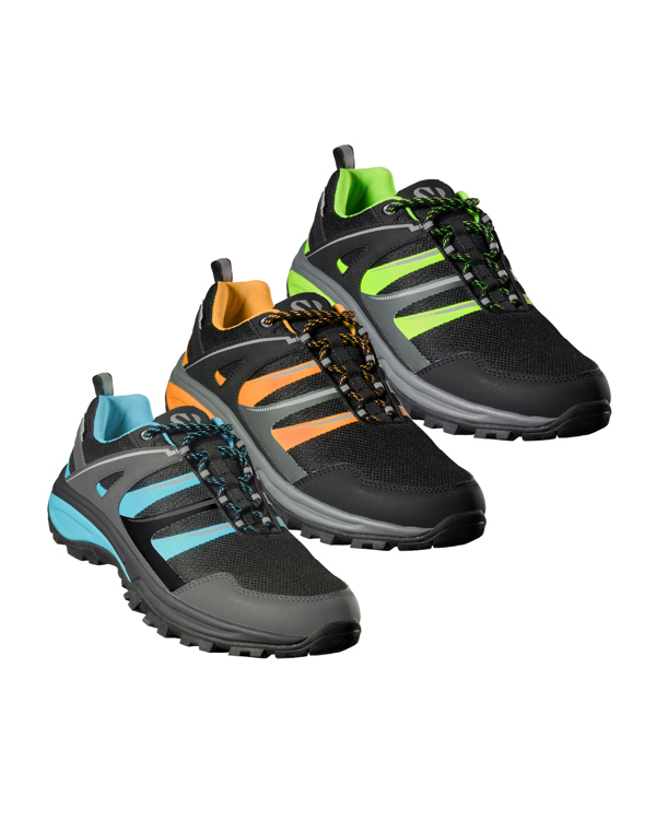 MARC TREKKING SHOES S/41 BLACK/FLUOR GREEN