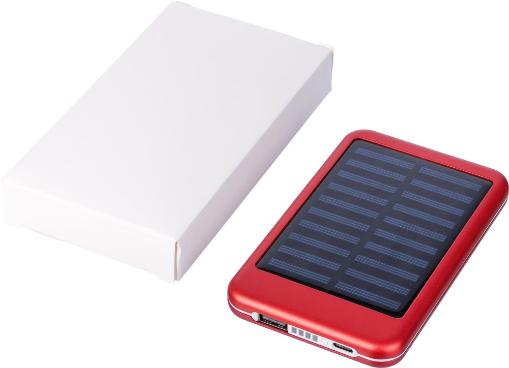 Aluminium solar power bank Tycho