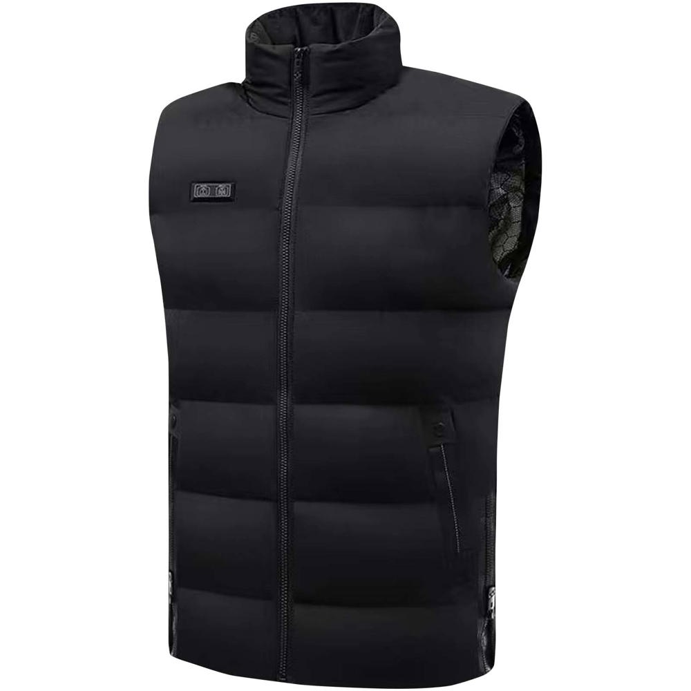 SCX.design G01 heated bodywarmer with power bank - Black