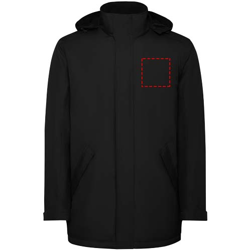 America men's padded parka jacket