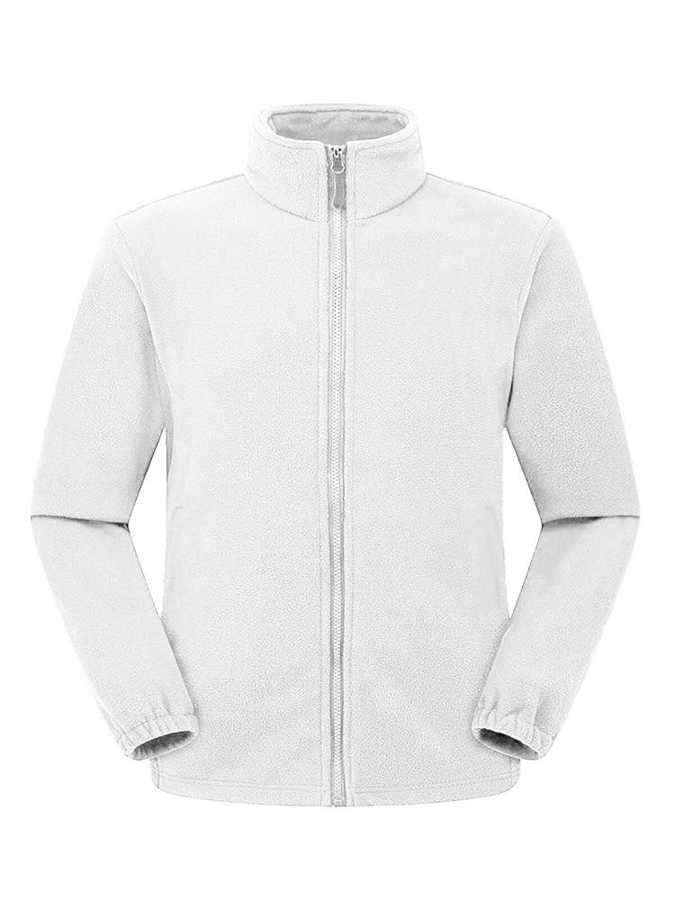 BS Peak full zip fleece sweater, 290 gr/m² - White (White)