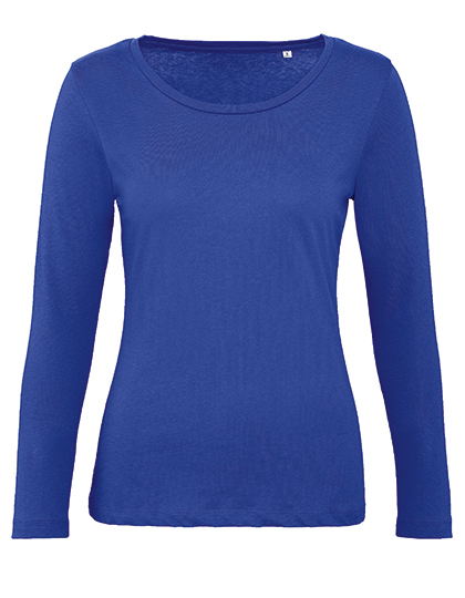 B&C BE INSPIRED - Inspire Long Sleeve T /Women_° - cobalt blue