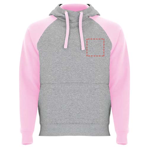 Badet 280 g/m² unisex two-tone hoodie