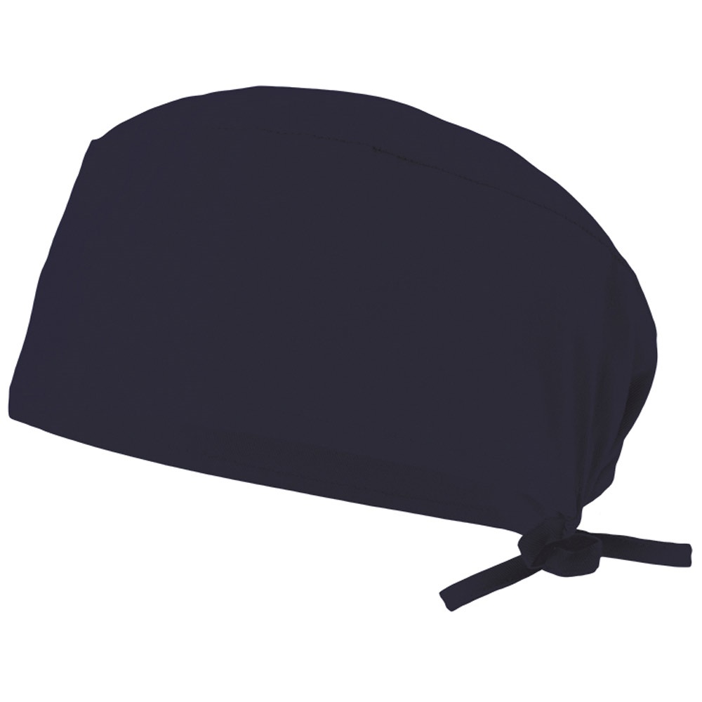 VL ENLIL. Σκουφάκι υγιεινής από twill (190g/m²), από βαμβάκι (35%) και πολυεστέρα (65%) - Μπλε