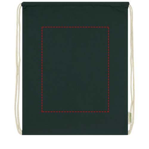 Odisha 140 g/m² OCS organic drawstring bag 5L 
