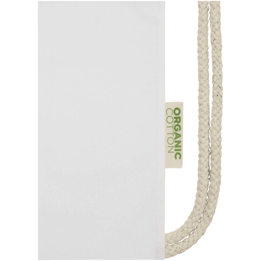 Odisha 140 g/m² OCS organic drawstring bag 5L 