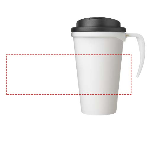 Americano® Grande 350 ml mug with spill-proof lid