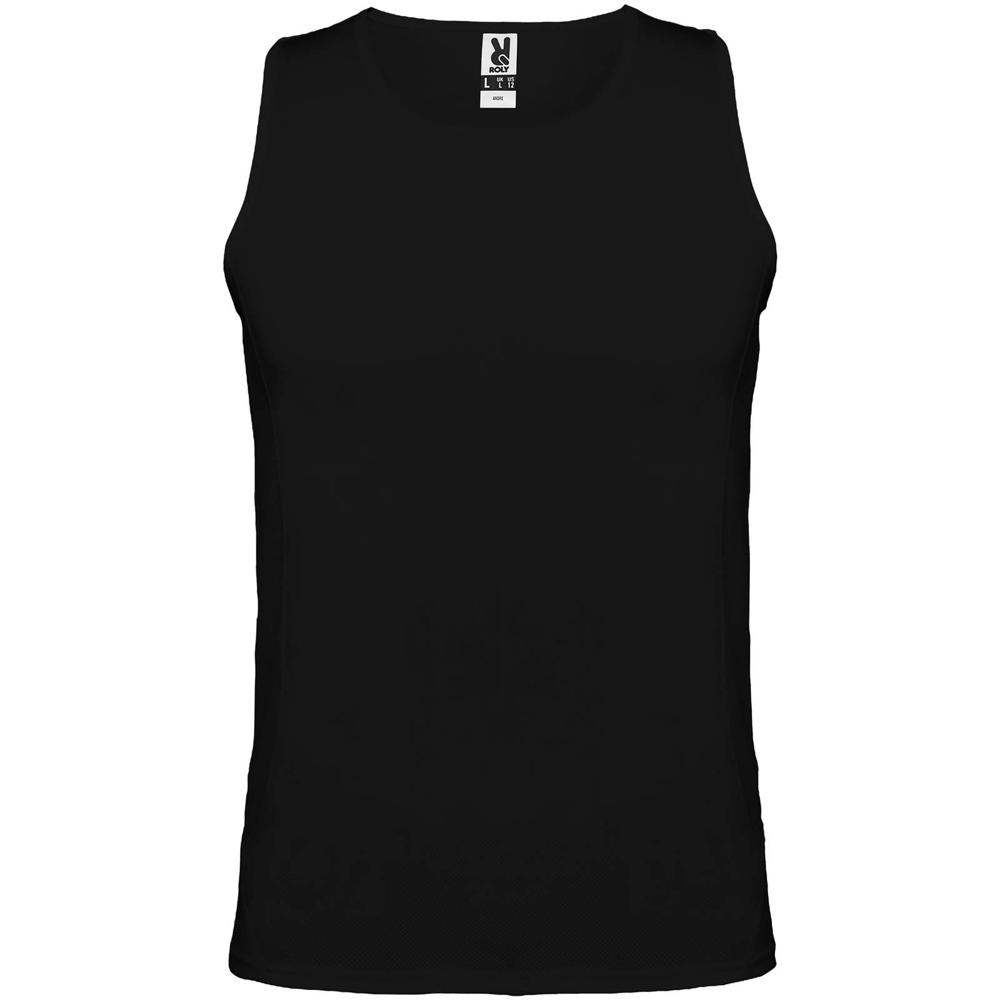 Andre 140 g/m² men's sports vest - Black