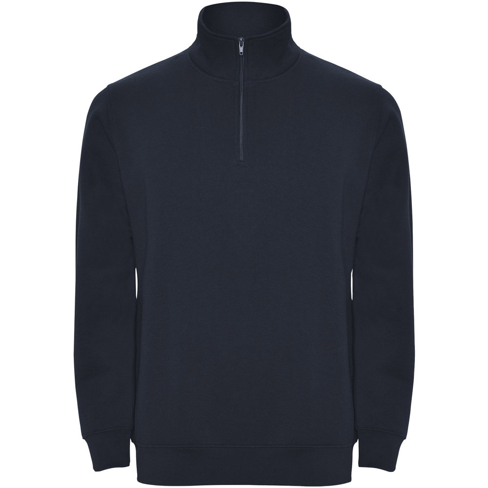 Aneto 280 g/m2 quarter zip sweater - Navy Blue