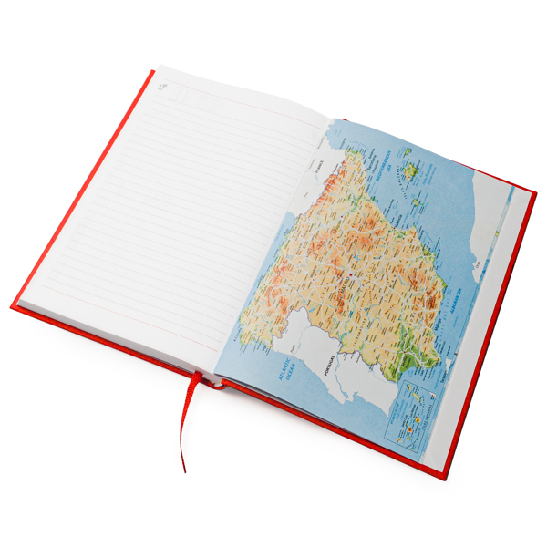 HORUS A5 DAILY DIARY NOTEBOOK WHITE