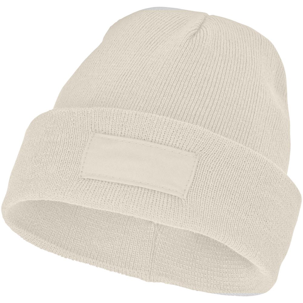 Boreas beanie with patch - Sandstone