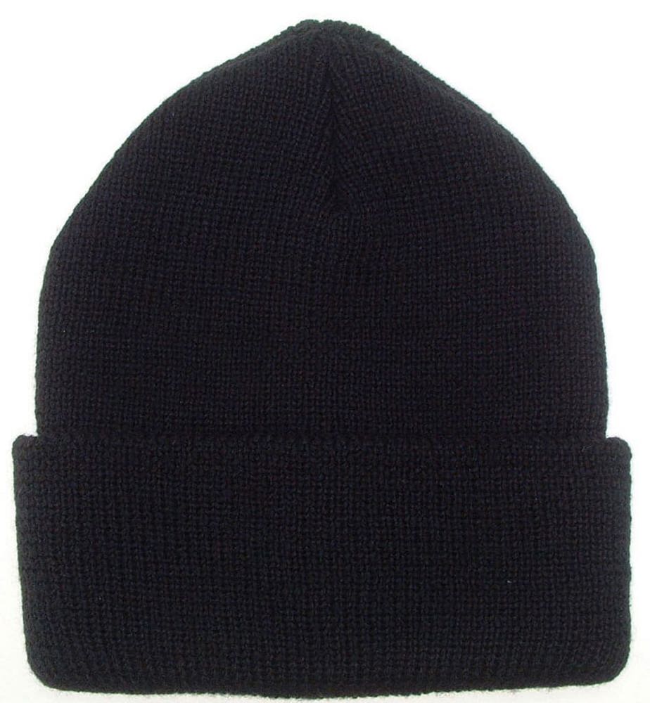 Knitted wool hat
