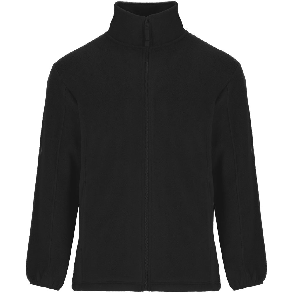 Artic men's full zip fleece jacket - Black