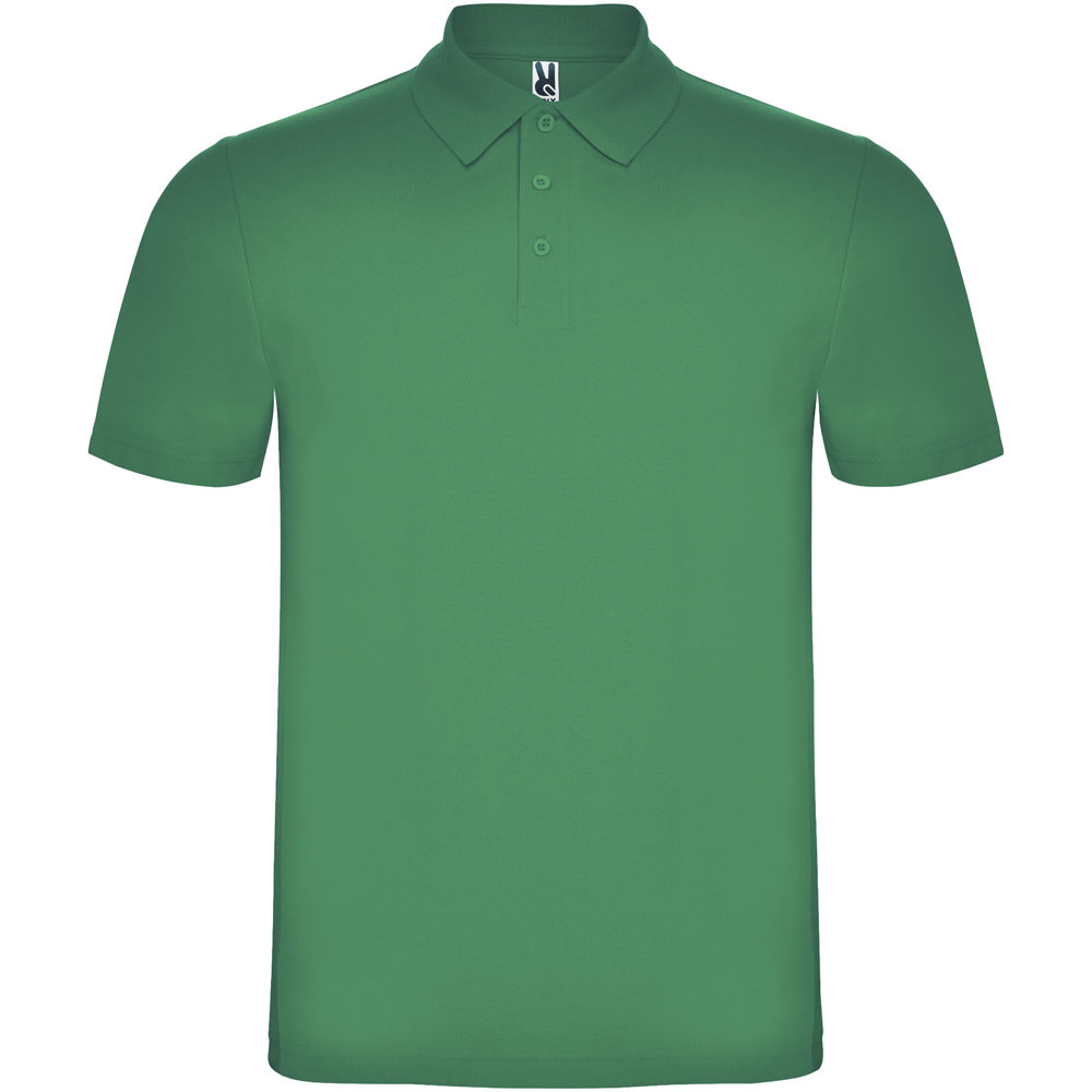 Austral 180 g/m2 short sleeve unisex polo - Kelly Green