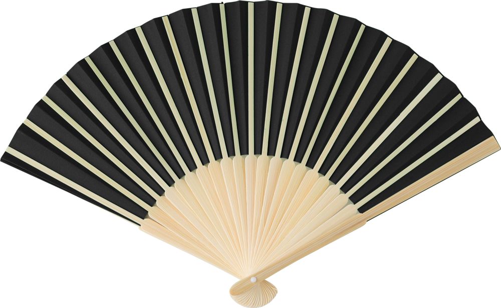 Bamboo hand held fan Elio