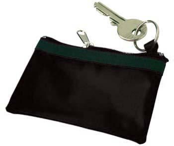 Nylon (70D) key wallet Sheridan - Black