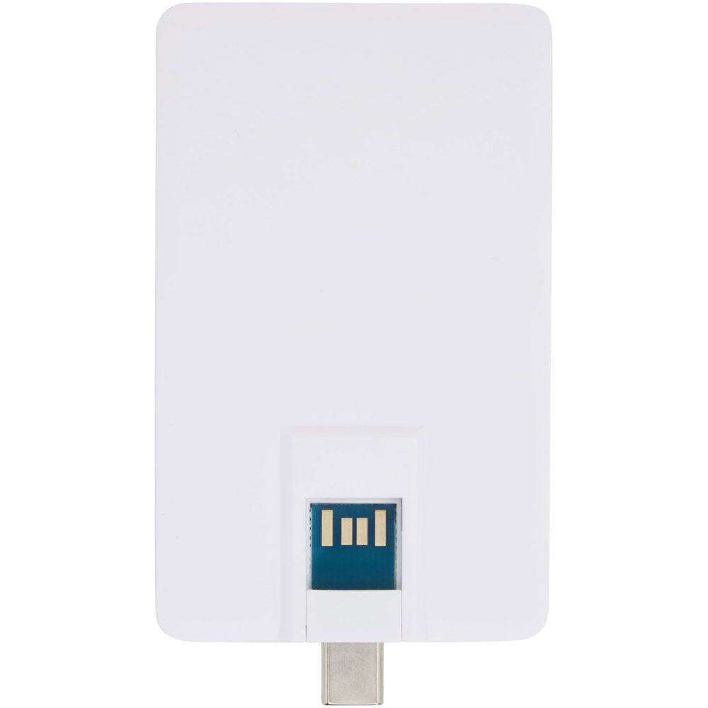 Duo slim 32GB USB drive with Type-C and USB-A 3.0