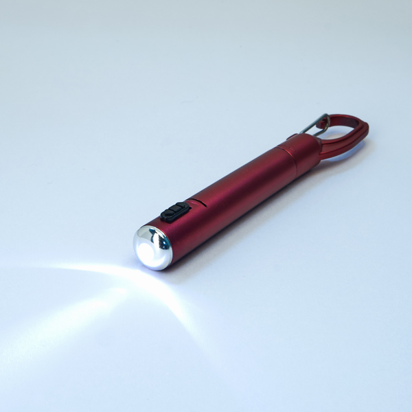 ARAYA BALLPEN/FLASHLIGHT SILVER