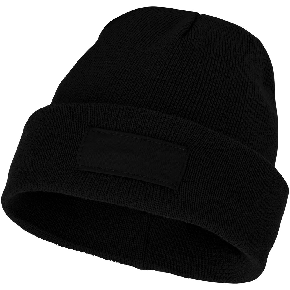 Boreas beanie with patch - Black