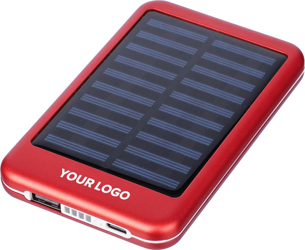 Aluminium solar power bank Tycho