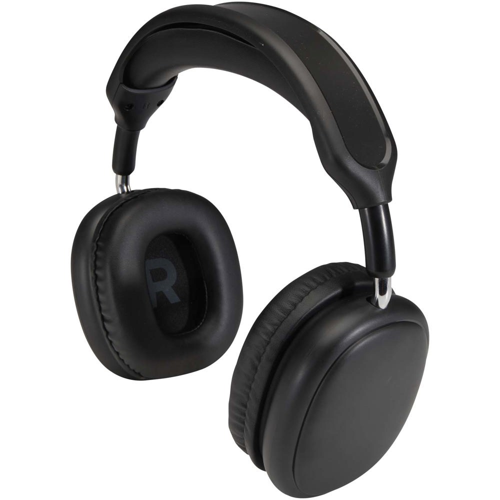 Alzir recycled plastic over-ear wireless Bluetooth headset