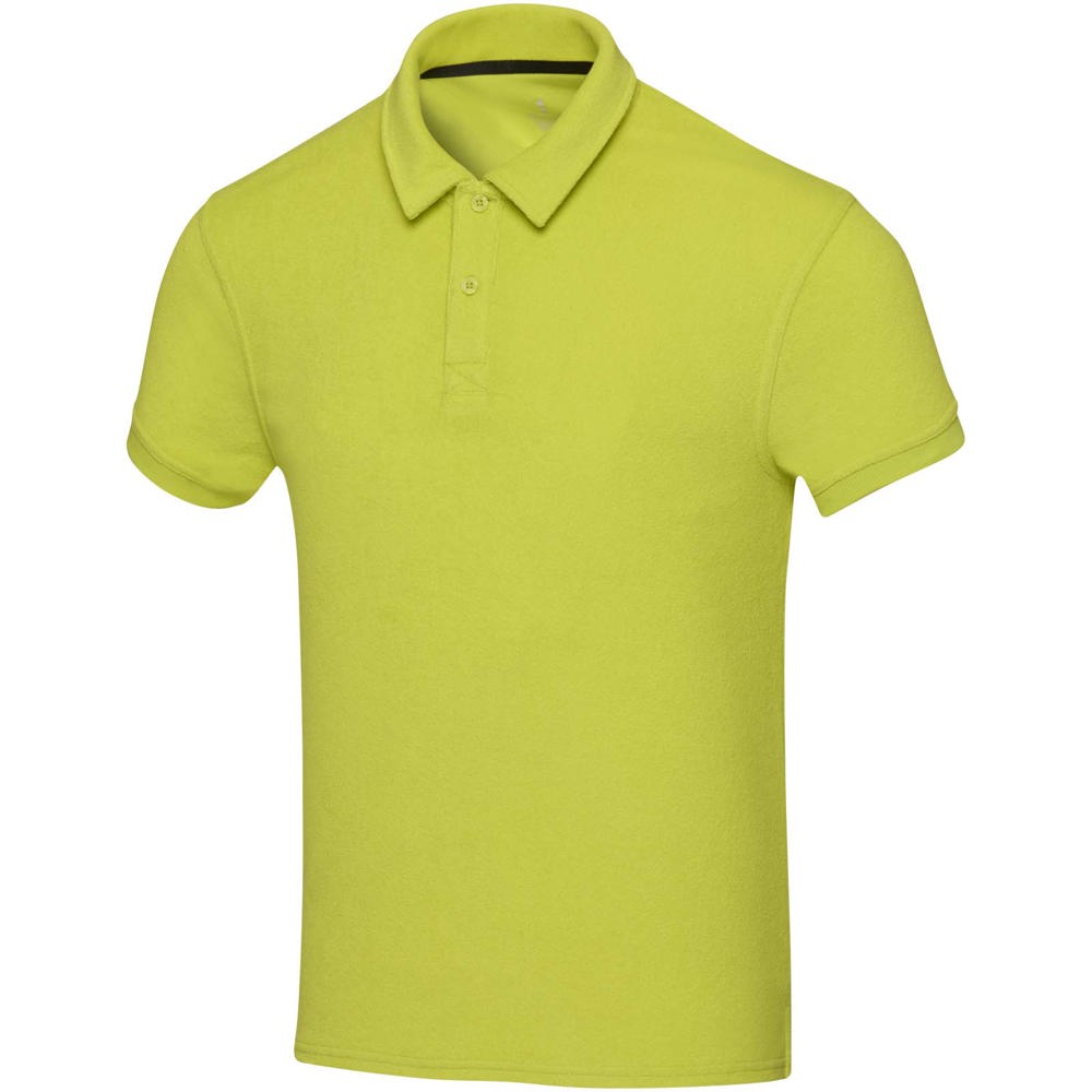 Akoya 230 g/m² GRS recycled terry unisex polo