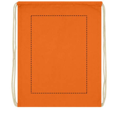 Oregon 140 g/m² cotton drawstring bag 5L