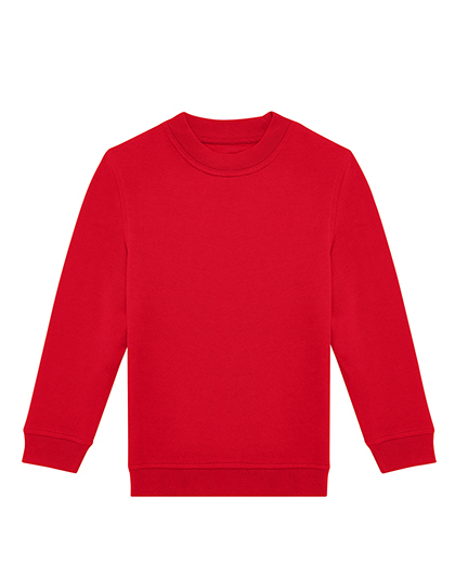 B&C BE INSPIRED - Kids ID.332 Crew Sweatshirt - Red