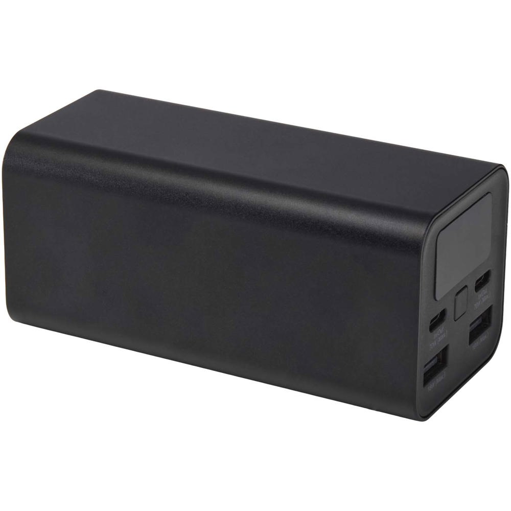 Acamar 20.000 mAh 70W recycled aluminium laptop power bank
