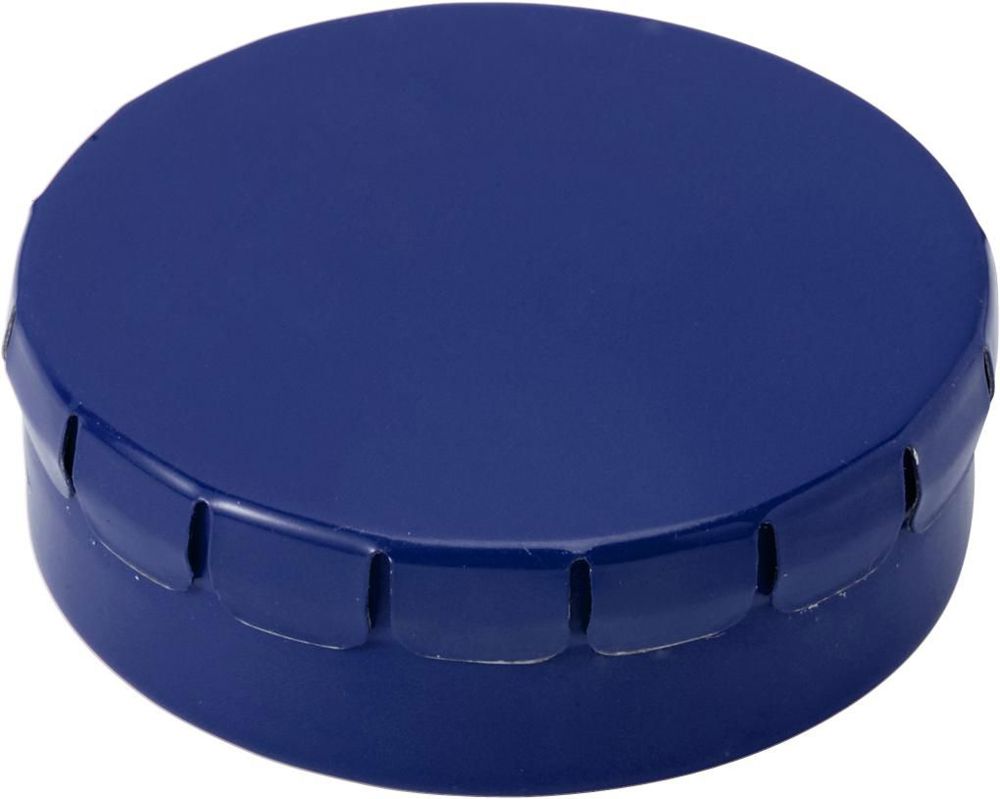 Tin with mints Anika - cobalt blue