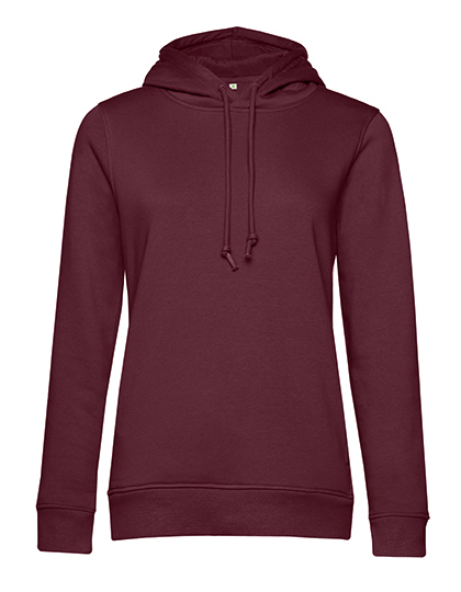 B&C BE INSPIRED - Inspire Hooded Sweat Women_° - Burgundy