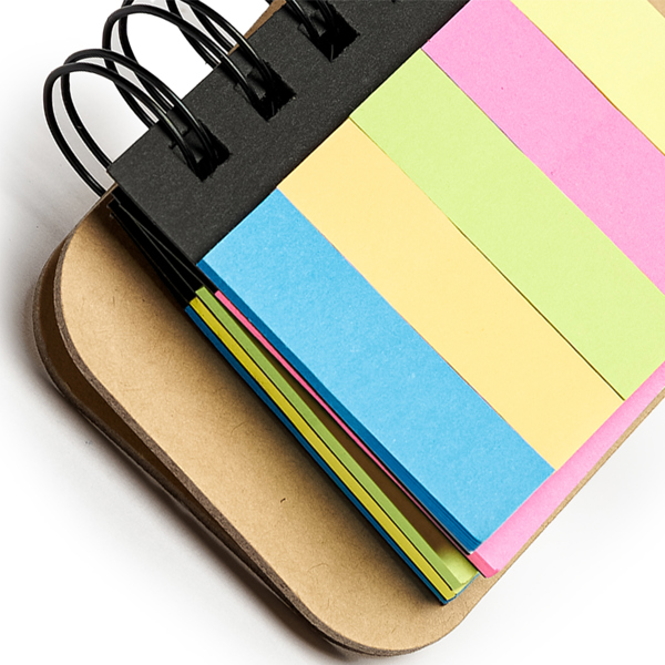 ANFI SPRING NOTE PAD NOTEBOOK NATURAL