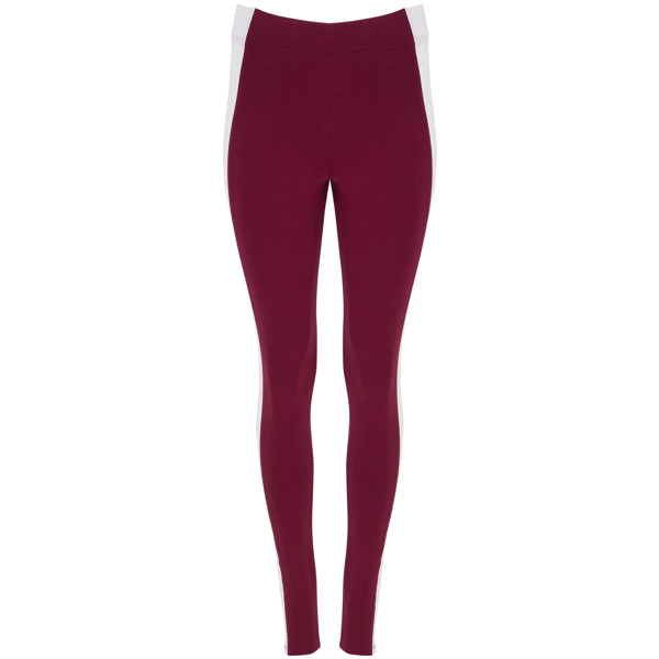 AGIA - BURGUNDY/WHITE