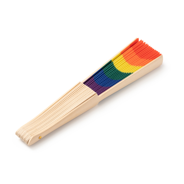 HAND FAN KEROS MULTICOLOUR
