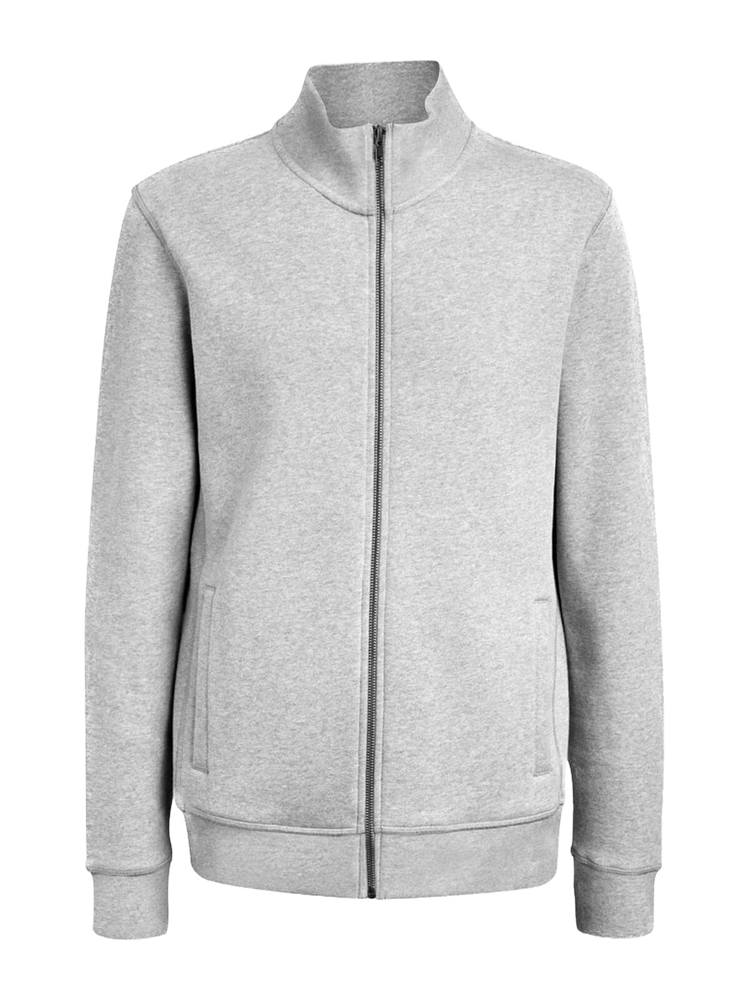 BS Harlem Jacket, 280 gr/m2, 70% cotton/ 30% polyester - Grey melee (PMS Cool Grey 7C)