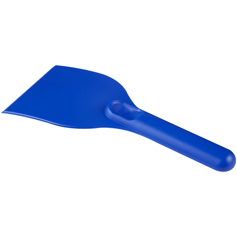Chilly large recycled plastic ice scraper - Royal Blue