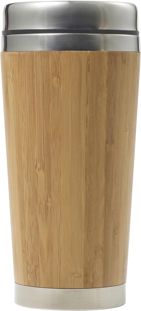 Bamboo and stainless steel travel cup Sabine