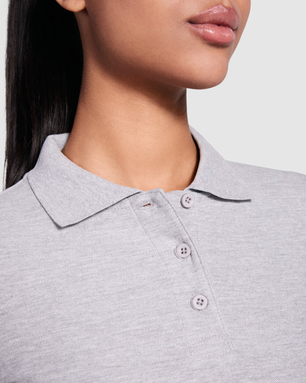 ESTRELLA WOMAN LONG SLEEVE POLO SHIRT S/XXL RED