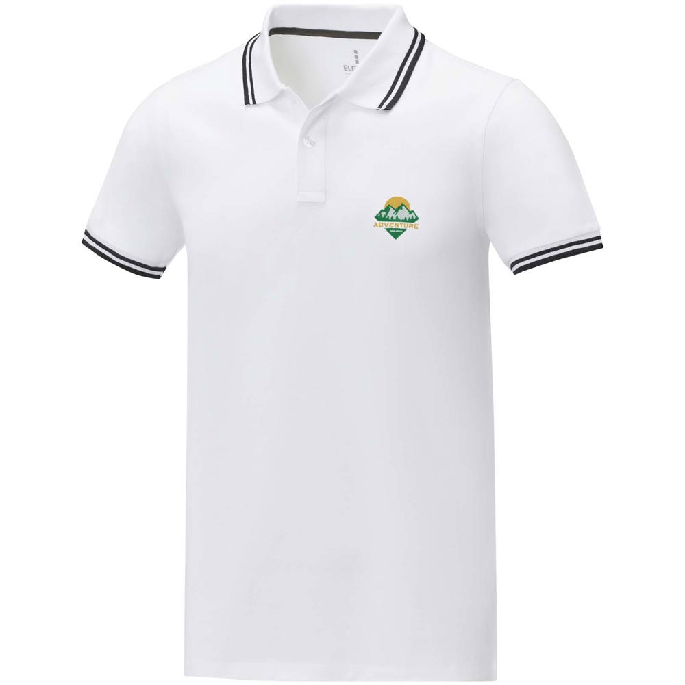 Amarago 200 g/m2 short sleeve men's tipping polo