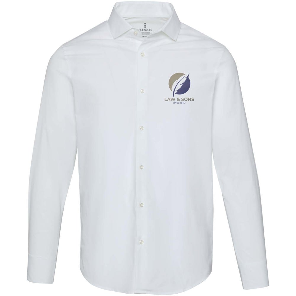 Carnelian 133 g/m² poplin men's shirt