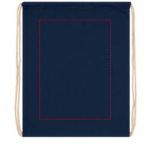 Oregon 140 g/m² cotton drawstring bag 5L